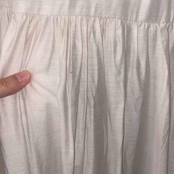 NWT Cream Lace Maxi Dress - Picture 8 of 8